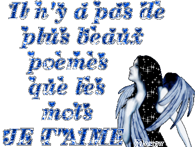Je t'aime